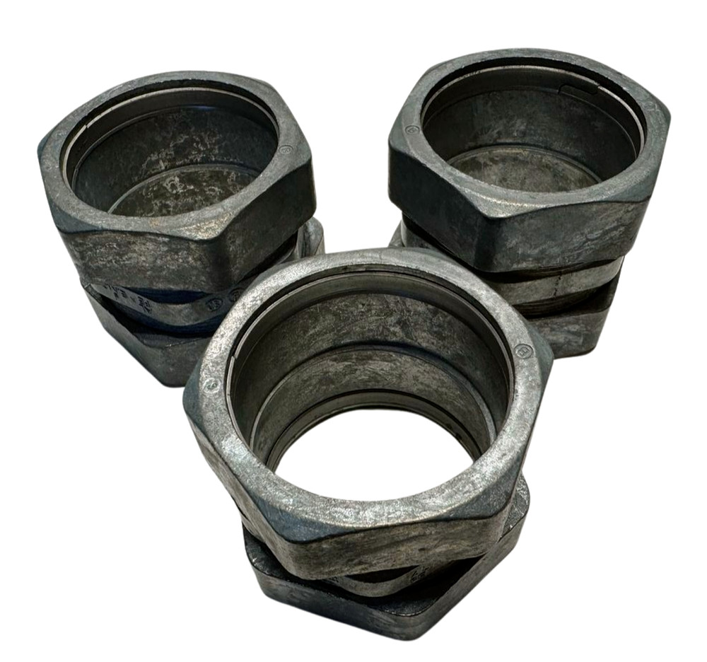 (Pack of 3) Bridgeport 2" Compression Coupling AL, FE, E.M.T. 265-DC