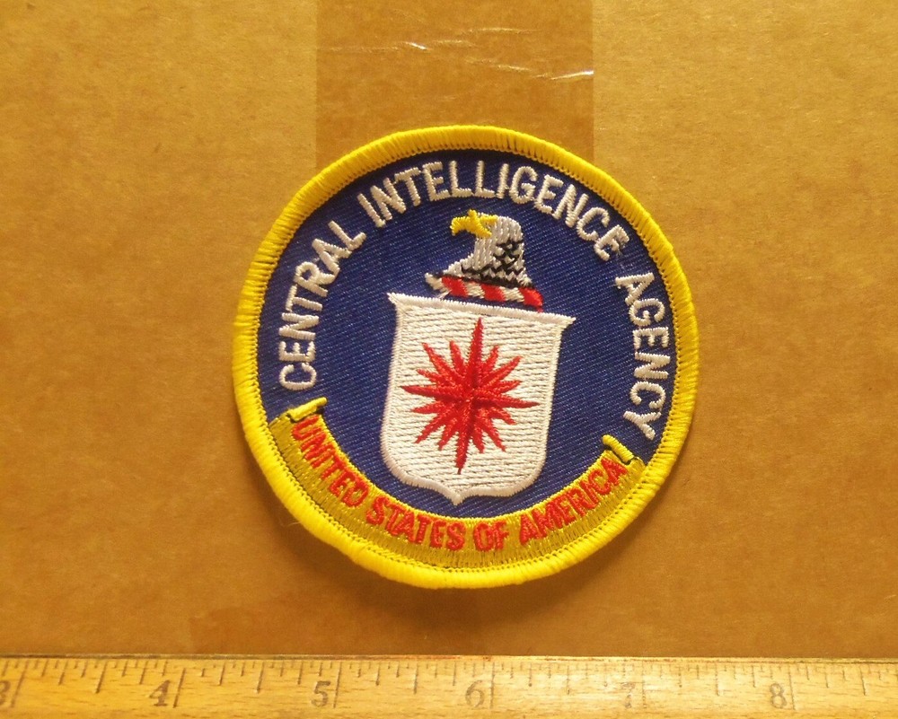 Central Intelligence Agency Embroidered Patch