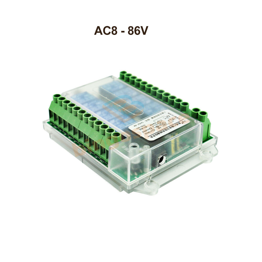8Channel Wireless RF Remote Control Switch Relay Module DC8-86V / AC110-275V