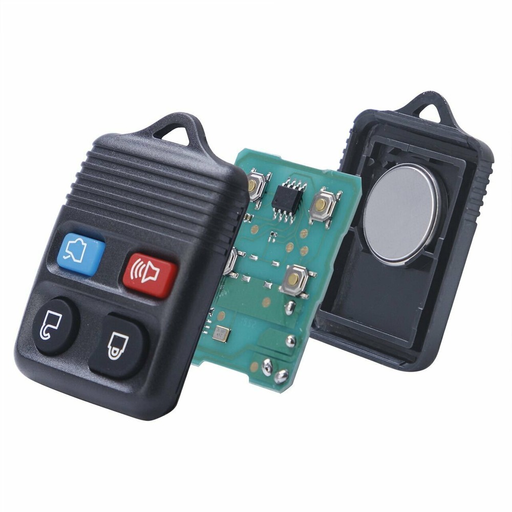 2Pack 4 button keyless entry remote key fob w/Batter For Ford Expedition Explore