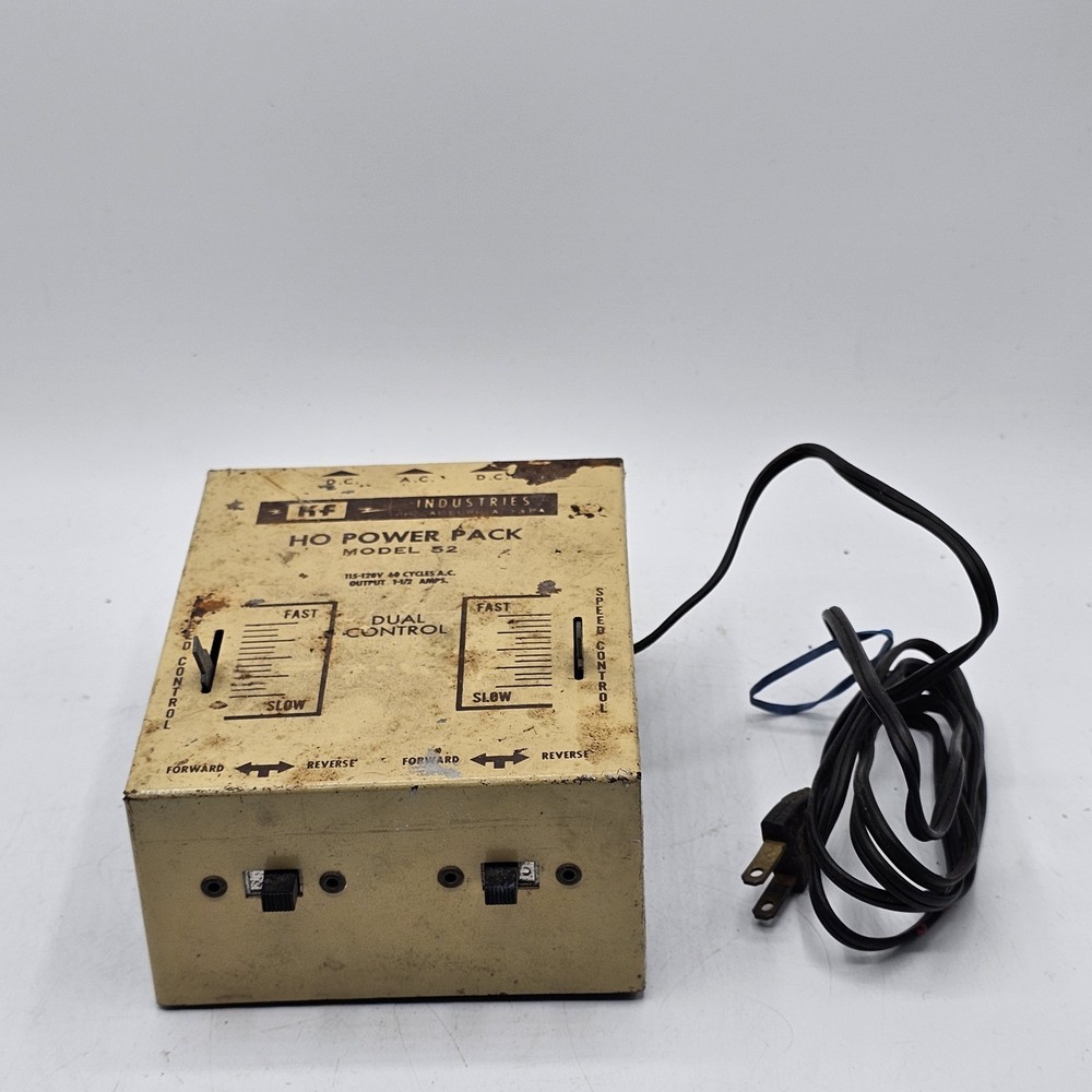 PowerMaster Dual Control Model HO Model 52 Power Pack Transformer