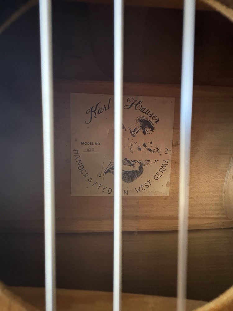 Karl Hauser Model 610 Classical Guitar