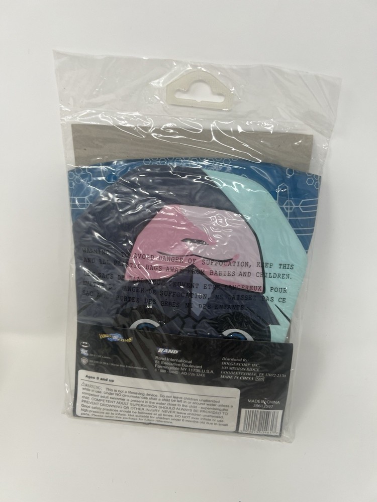 NEW In Package DC Comics Dark Knight BATMAN Split Ring Inflatable Float for Pool