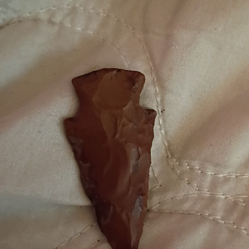 Native American Flint Knapped Stone Arrowhead Projectile Point