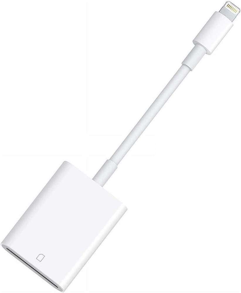 Apple Mfi Certified Lightning to SD Card Camera Reader for Iphone Ipad, Memory