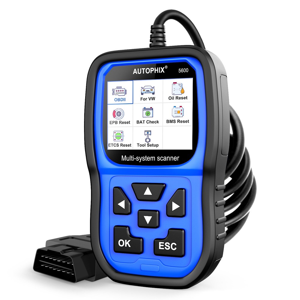 AUTOPHIX 5600 OBD2 Scanner ABS SRS EPB Code Reader All System Diagnostic Tool
