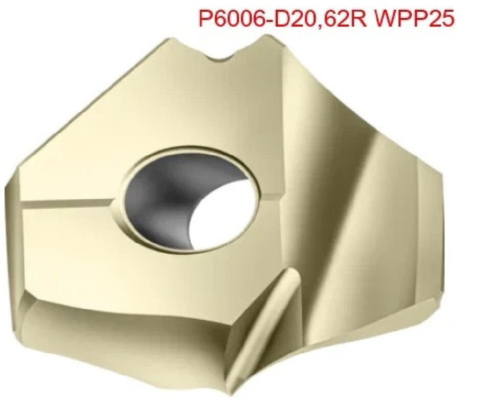 1 PCS  ORIGINAL  INSERTS    P6006-D20,62R WPP25