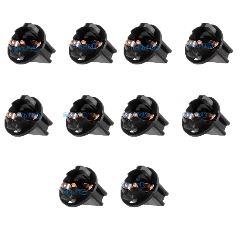 10Pcs Instrument Panel Cluster Light Bulb Lamp Dashboard Sockets Plug For Chevy