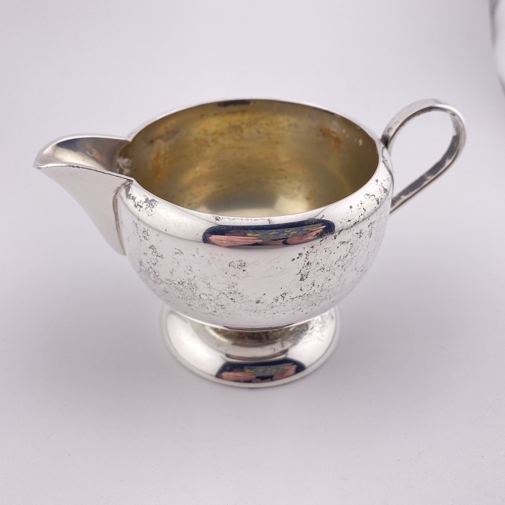 Vintage B.M.C. Silver Plate Creamer