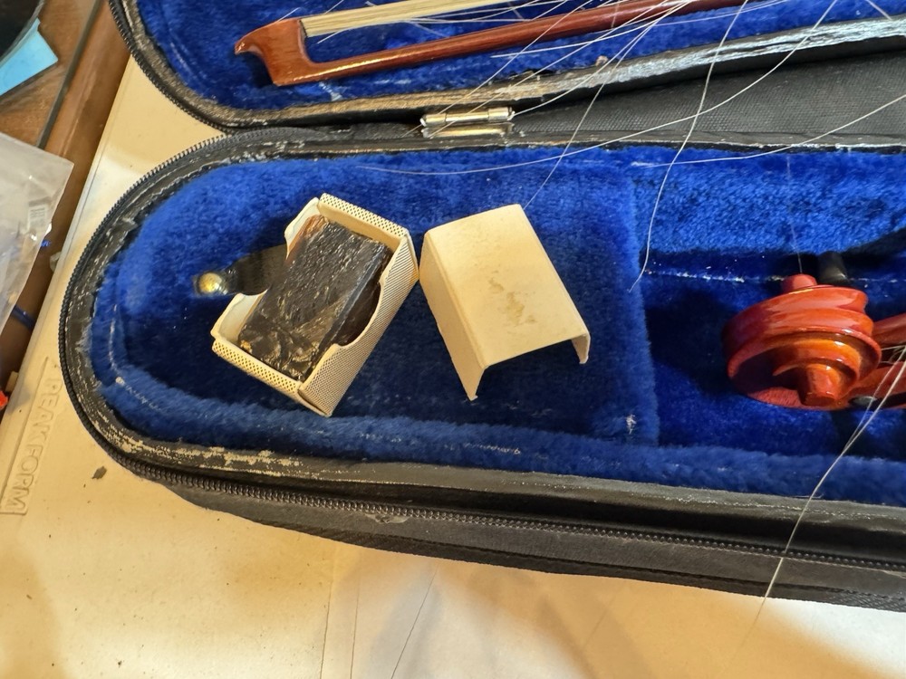 k baek violin with bow and case