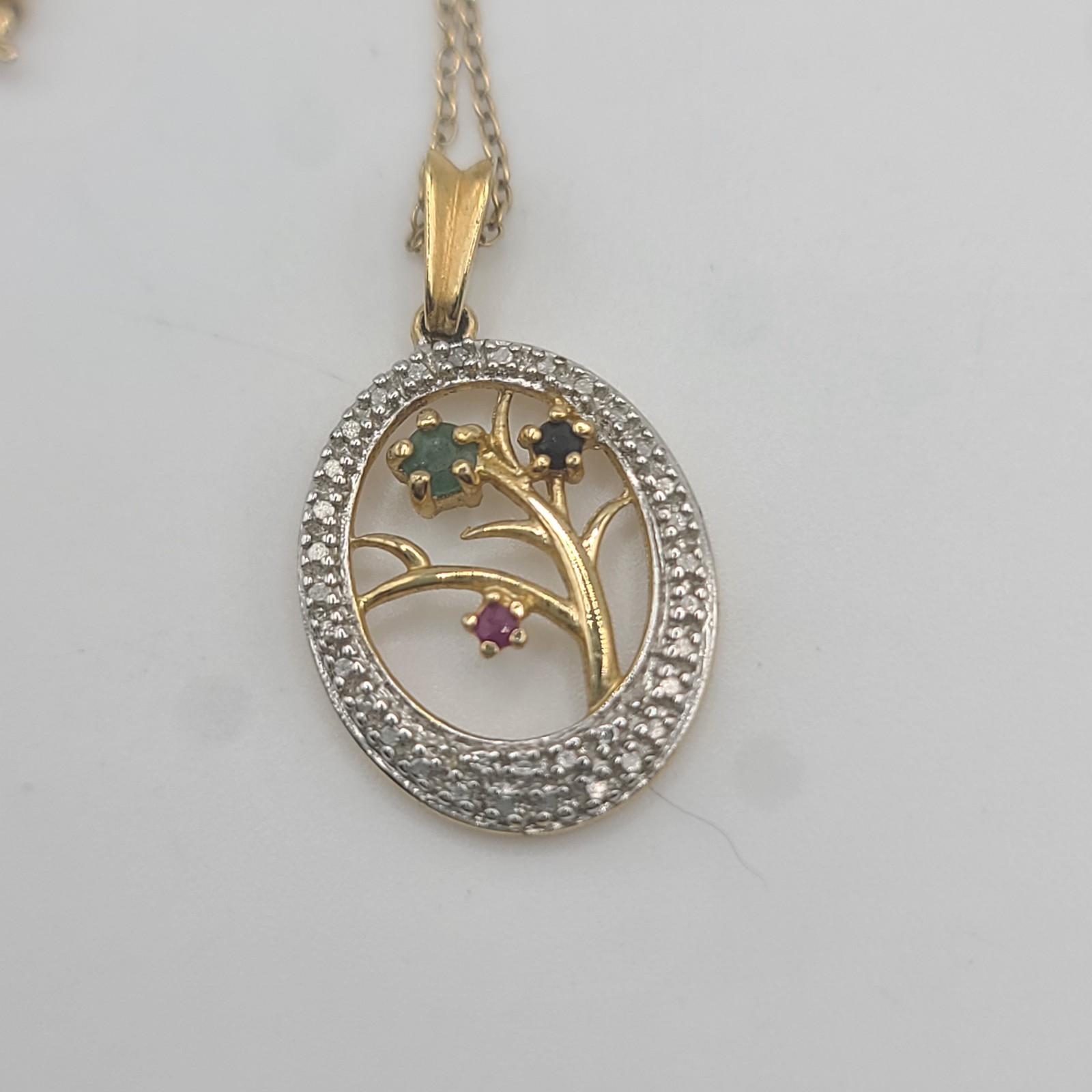 Ross Simmons Tree of Life Necklace 925 18"