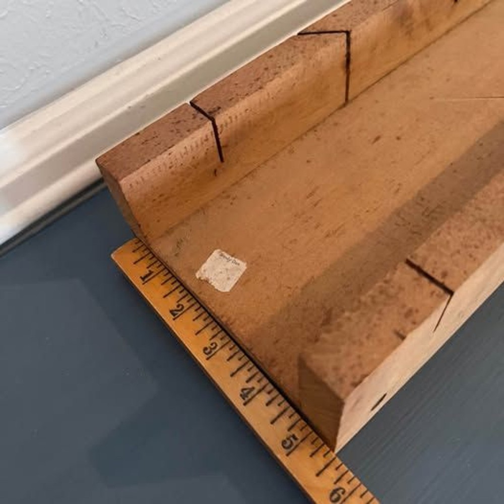 Vintage Durall No. 416 Rock Maple Mitre Box