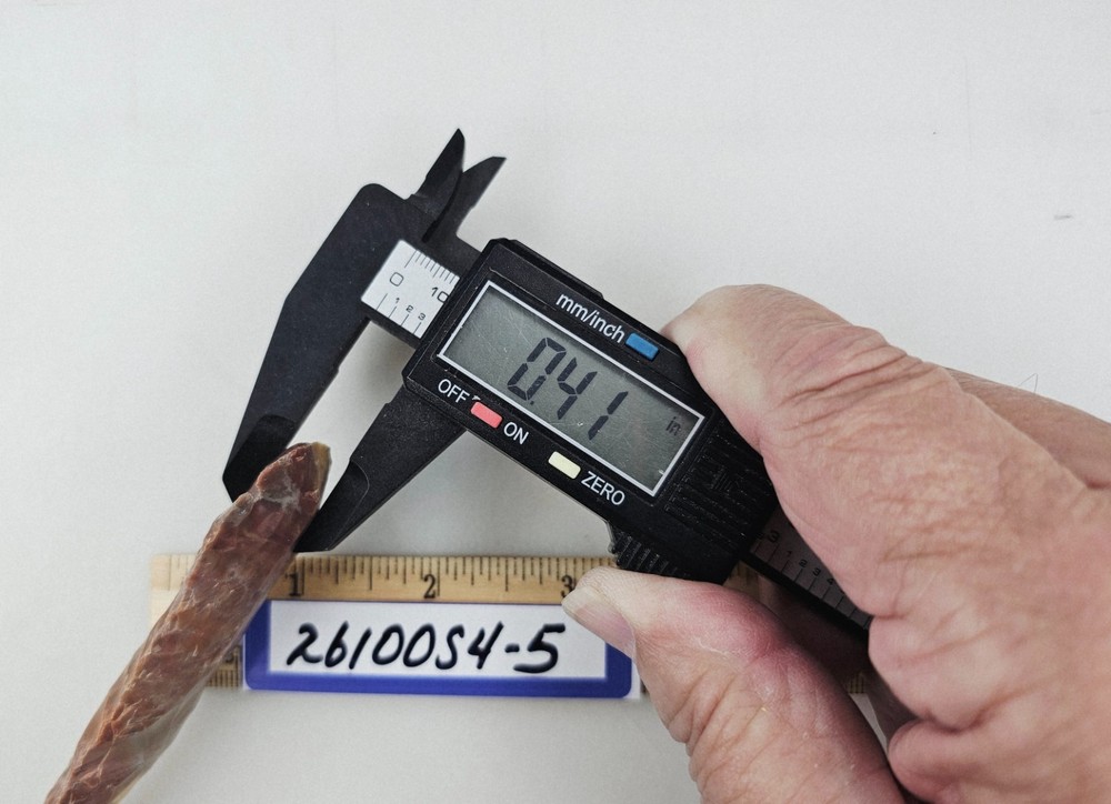 4.25" Spearhead - Lance Head - Drill Point - Hand Knapped Agate