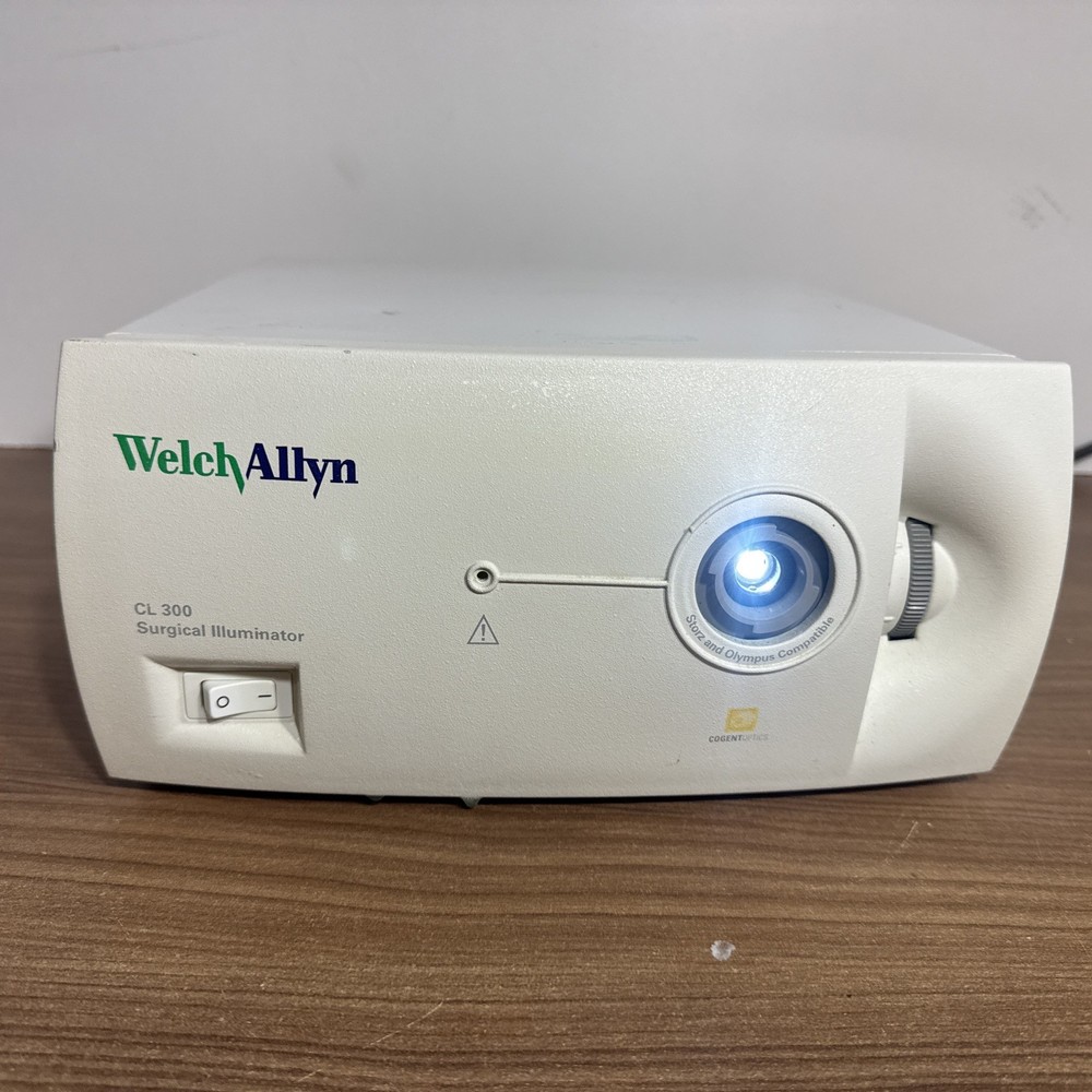 Welch Allyn CL300 Surgical Illuminator Light Source Working Tested