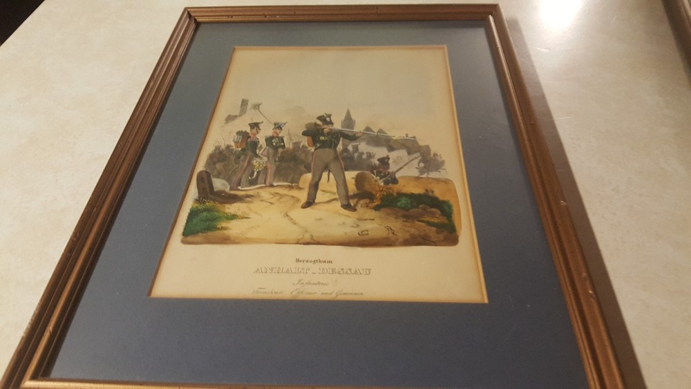 Two German War Lithographs