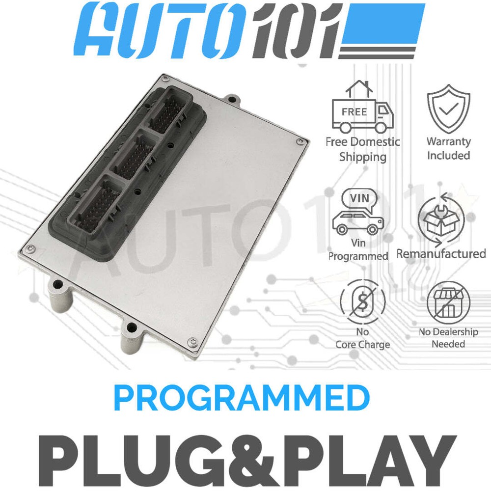 VIN Programmed 2001 Ram Pickup Ram Quad Cab 5.9L Engine Computer 56028547