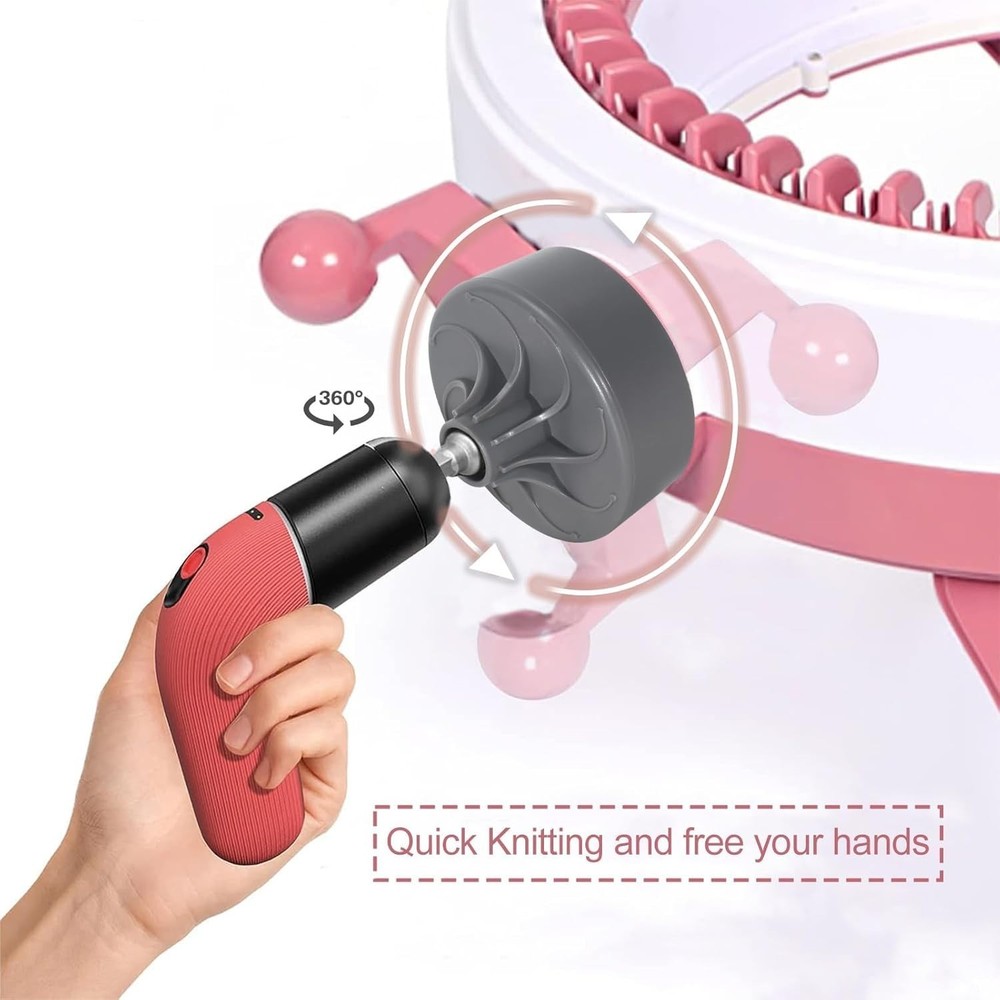 Durable Knitting Machine Adapter with Hex Bit – Perfect Gift for Knitting Lovers