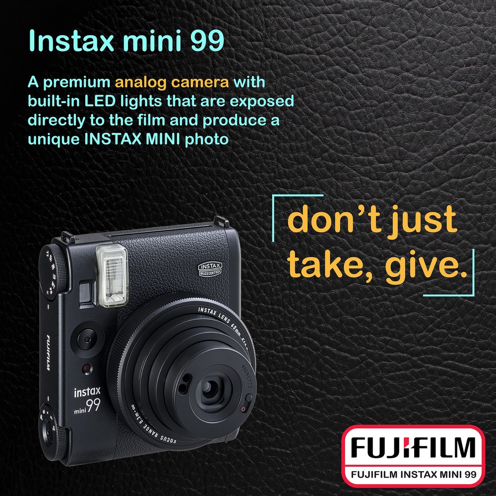 Fujifilm Instax Mini 99 Instant Film Camera Bundle