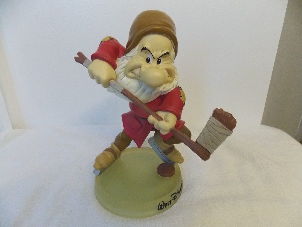 Disney BobbleHead Grumpy Hockey Player