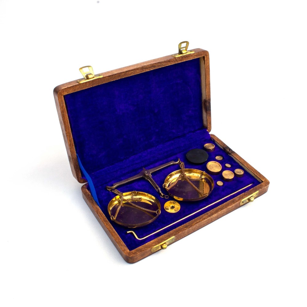 Nautical Decor Gift Small Working Brass Balance Scale