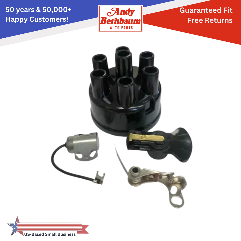 1939-1948 Dodge DeSoto Plymouth Chrysler 6 Cyl Distributor Cap Tune Up Kit