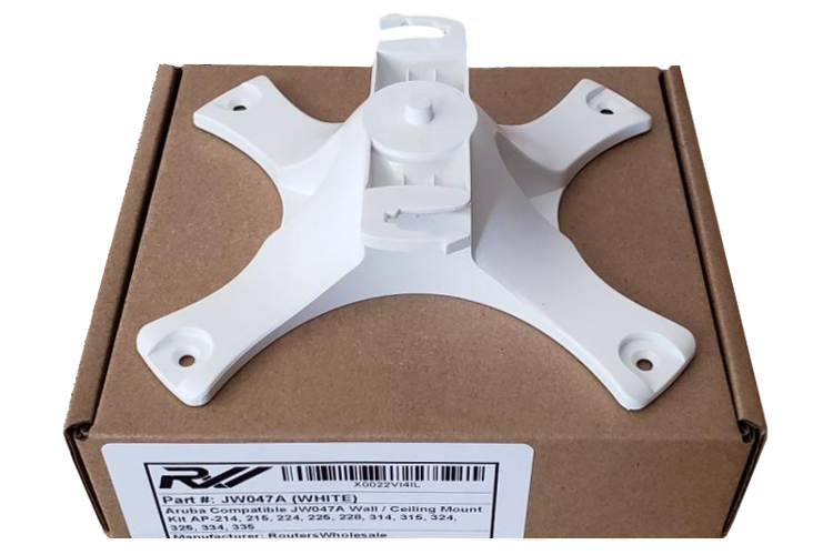 Wall/Ceiling Mount Kit JW047A for Aruba AP220 and AP300 / AP-220-MNT-W1W (WHITE)
