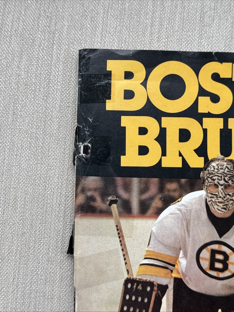 1978-79 Official Boston Bruins vs. Pittsburgh Penguins Program