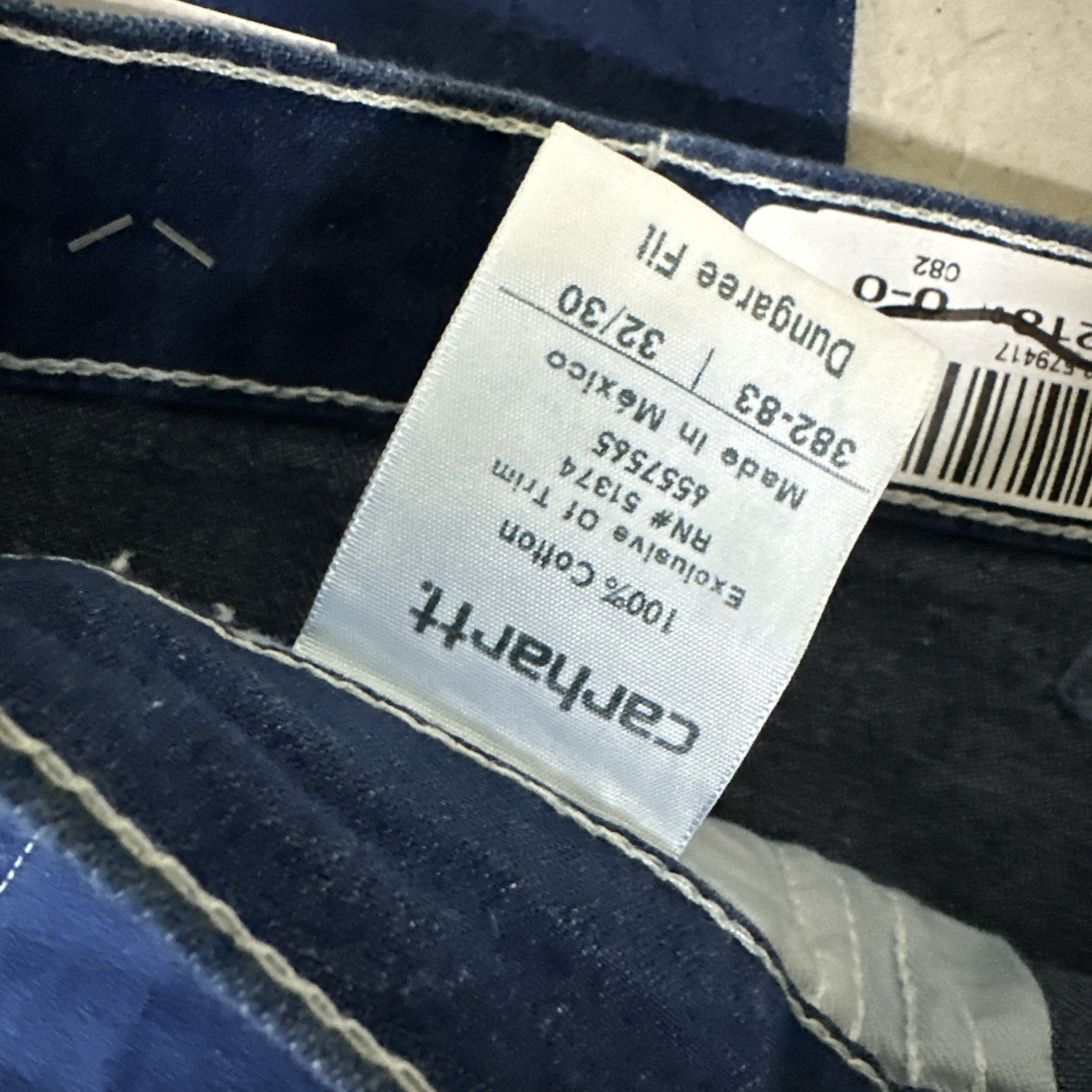 NEW Carhartt Dungaree Fit Size: 32x30 PN: 382-83