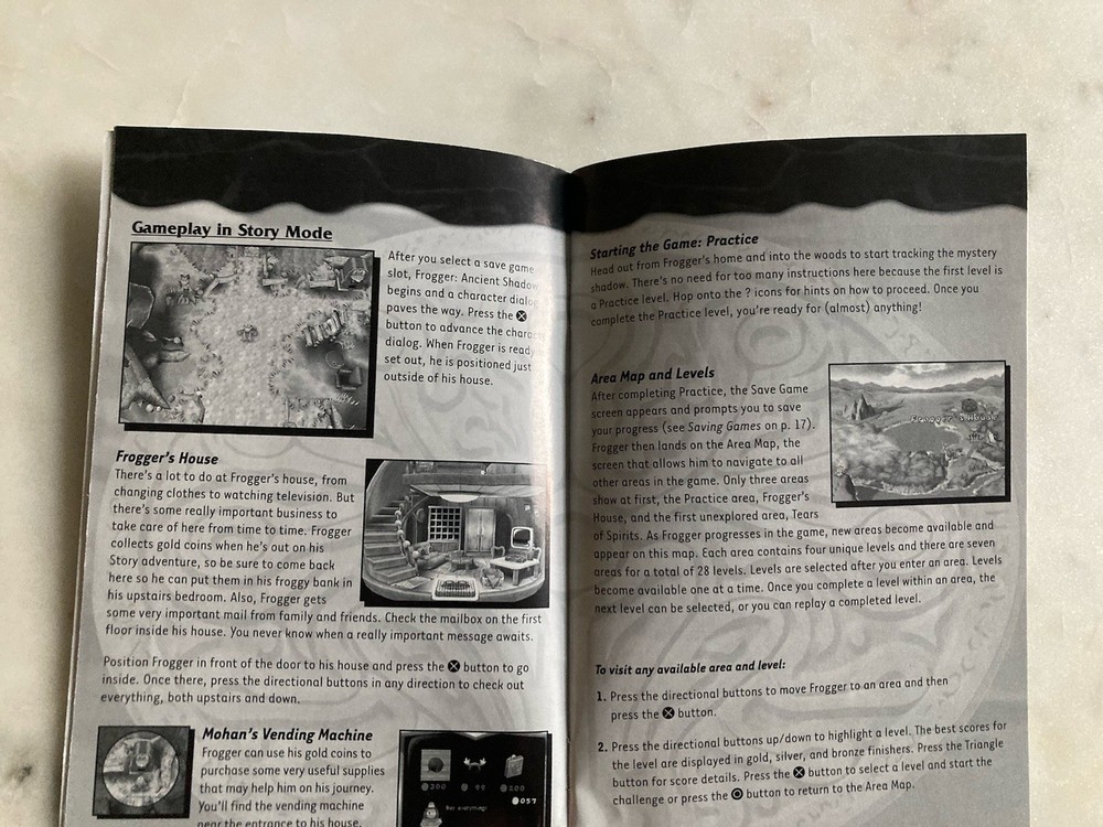 Frogger Ancient Shadow | PS2 | Manual Only