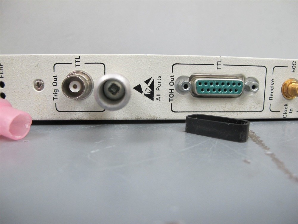 Hewlett Packard HP E1672A Sonet / SDH Transport OH Receiver VXI Module