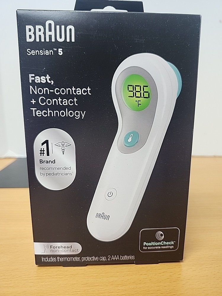 Braun NTF3000US No Touch Plus Forehead Digital Thermometer