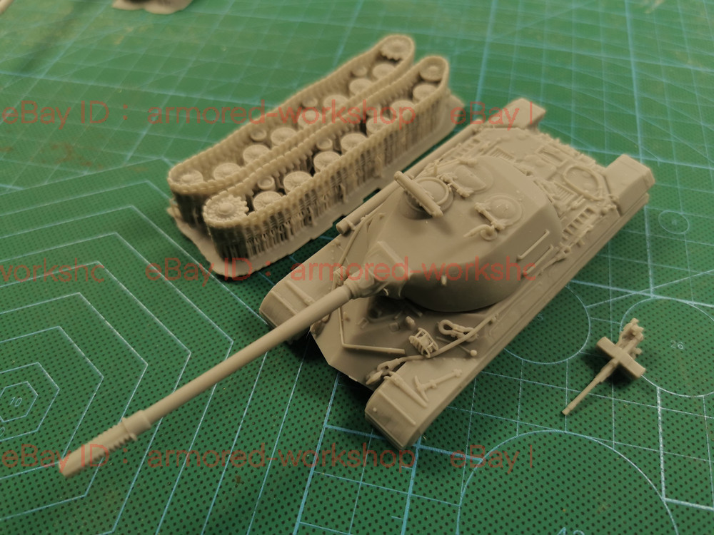 3D Printed 1/72 S Series  268 Engineering V-type tank Unpainted