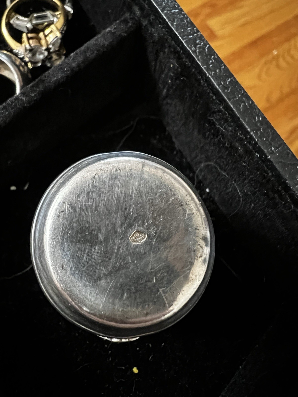 Antique Victorian French Sterling Silver Julep Cup Timbale Floral Hallmarked