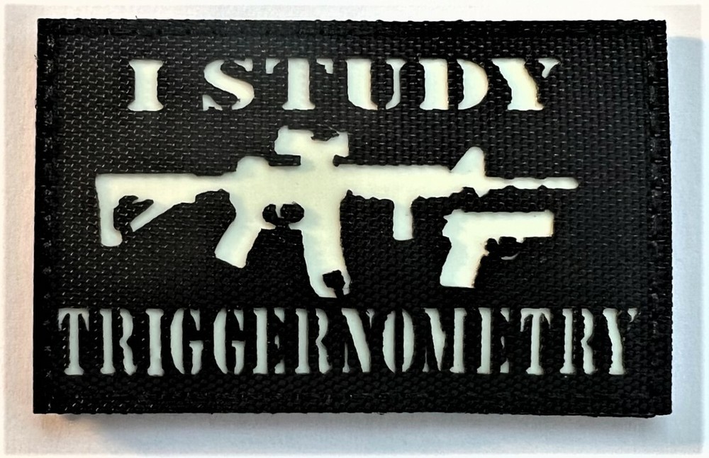 Study Trigger-Nometry Patch (Recon PJ SEAL Special Forces Ranger SOI SEAL In91