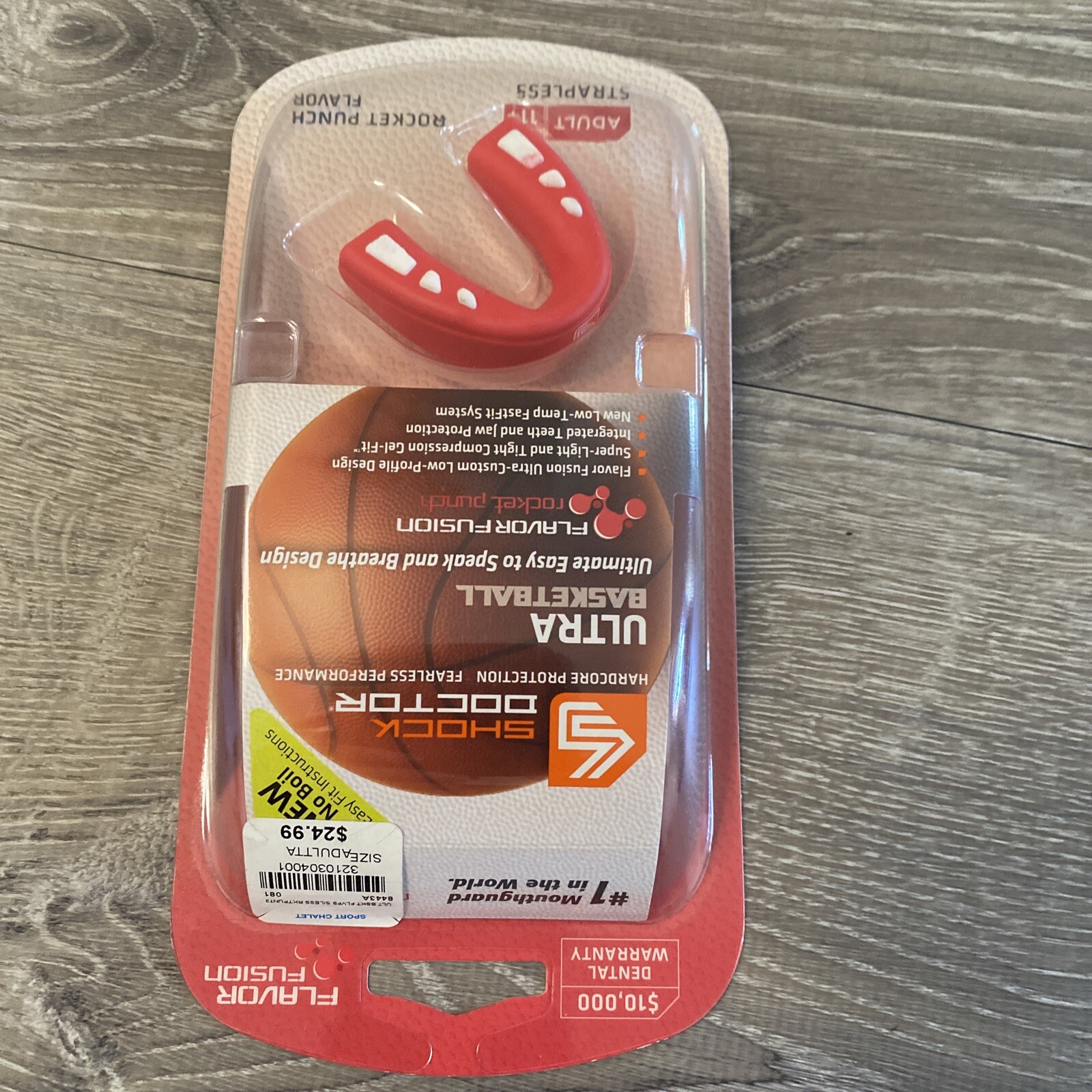 mouth guard shock Doctor Gel flavor fusion