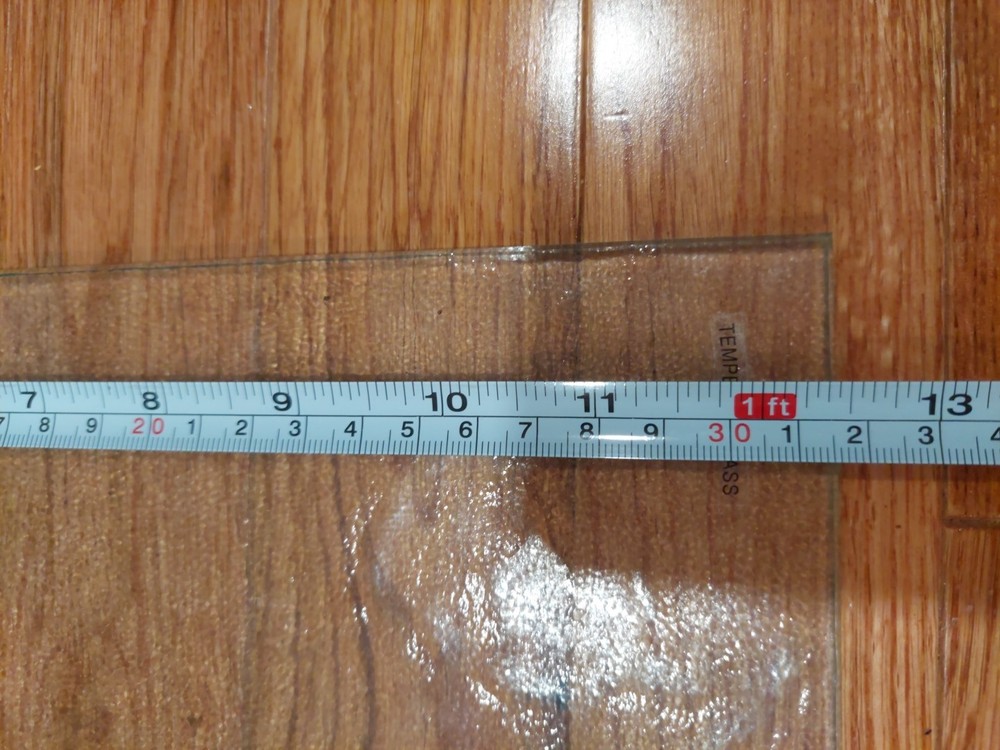 Trickle Textured Tempered Cabinet Glass