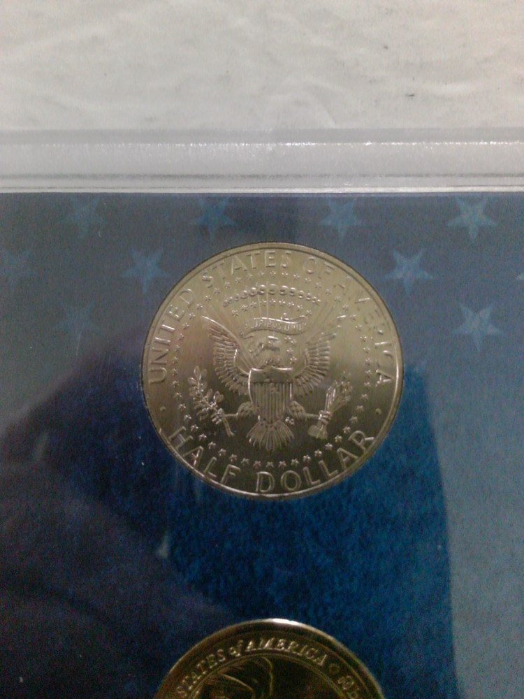 2017 Lost Coins Never Released for Circulation Dollar & Half Dollar Case & COA