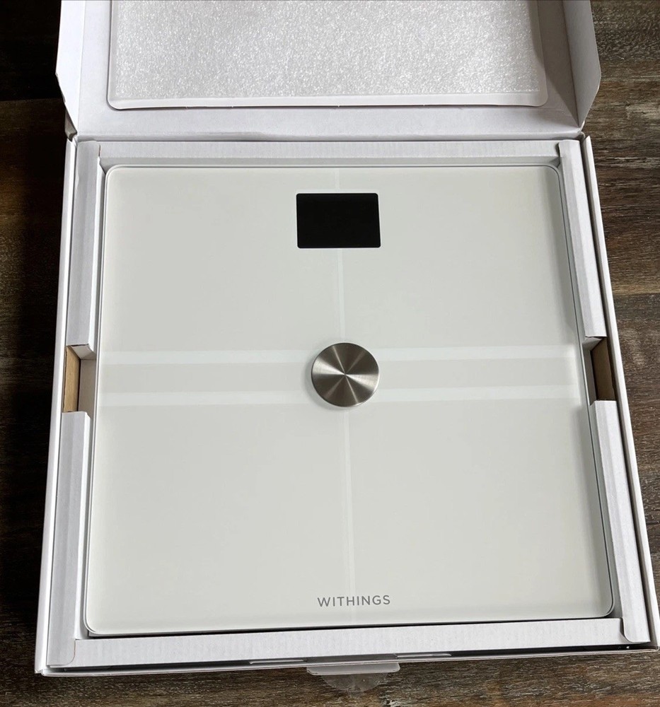 WITHINGS Body Comp Scale Complete Body Analysis WI-FI Smart Scale White