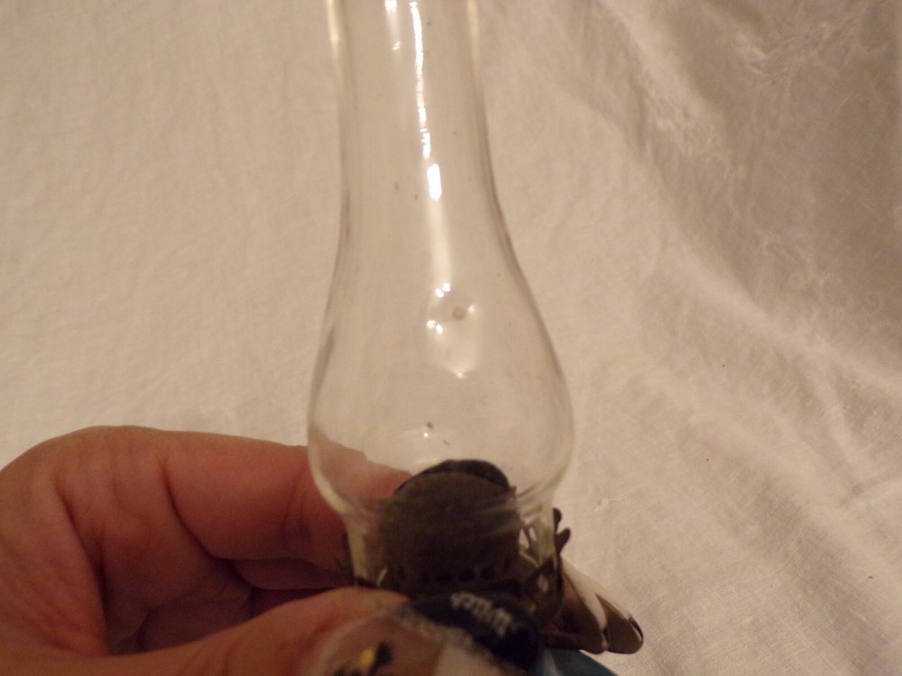 VTG Mini Blue Metal Lantern