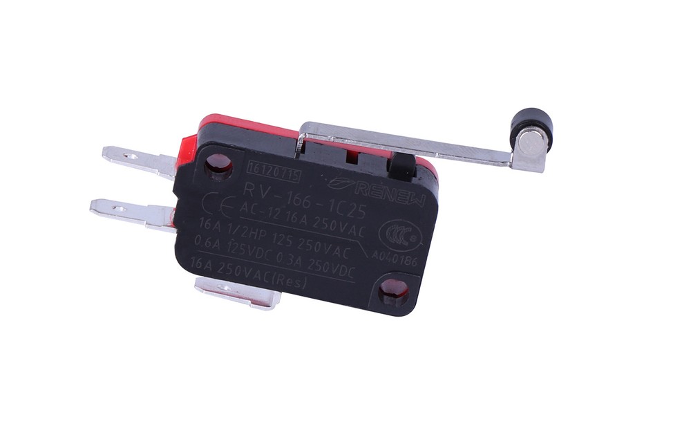 5pcs RV-166-1C25 Micro Switch Push Button Limit Switch Hinge Roller Lever Type