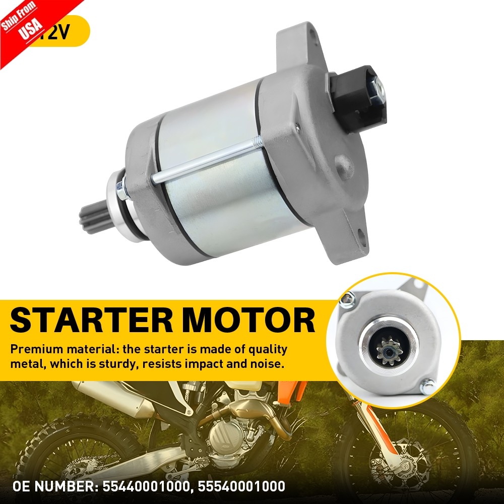 Starter For KTM 250 300 XC XC-W Six Days TPI 2017-2019 OE# 55440001000