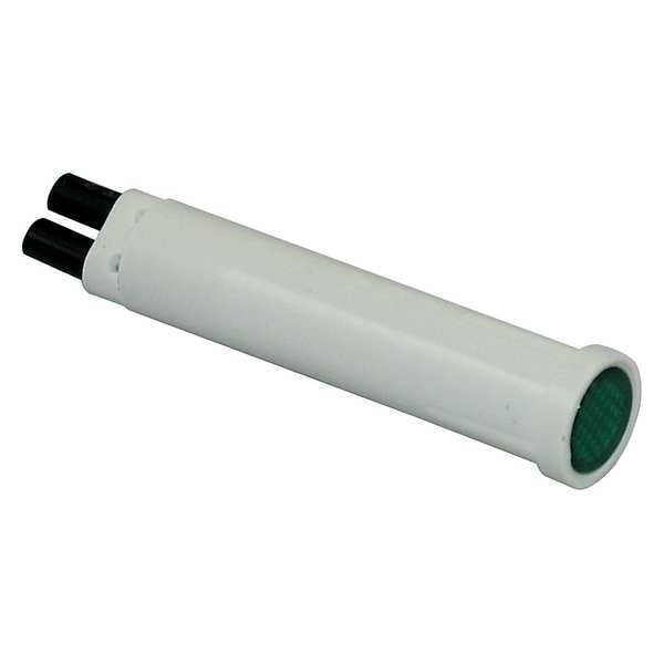 Miniature Indicator Light, Green, 120V, 20C858