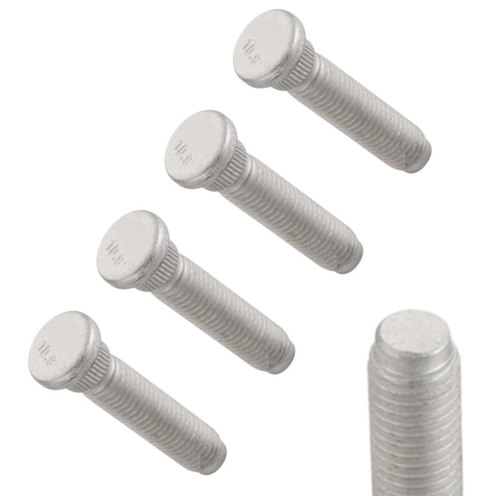 Lug Studs Hub Bolt Wheel Stud Replacement Steel Construction Direct Replacement