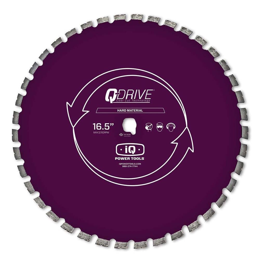 Iq Power Tools 16.5 In Q Drive Arrayed Segmented Super Hard Material Blade