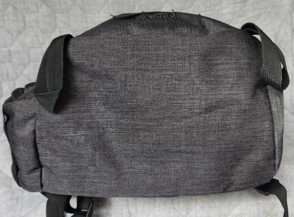 EUC Samurai Tactical Day Pack Backpack in Black/Gray Heather