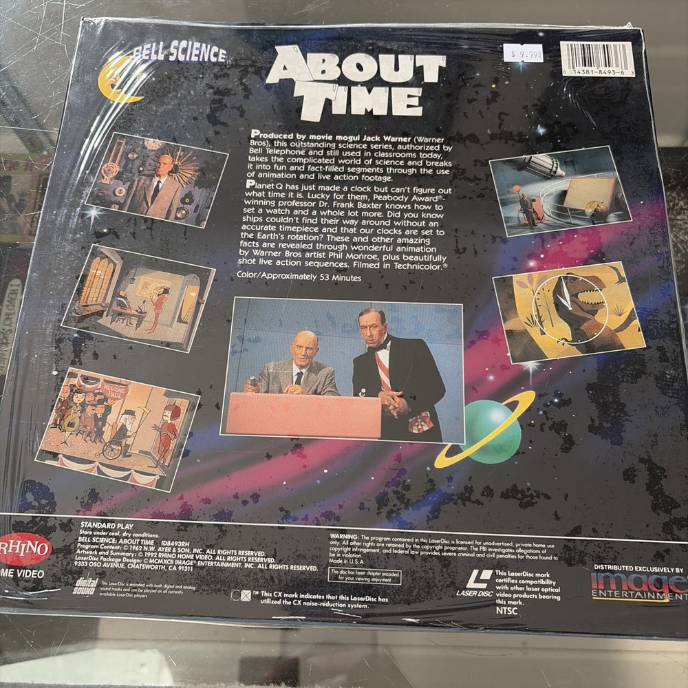 Bell Science - About Time (Laserdisc, 1991)