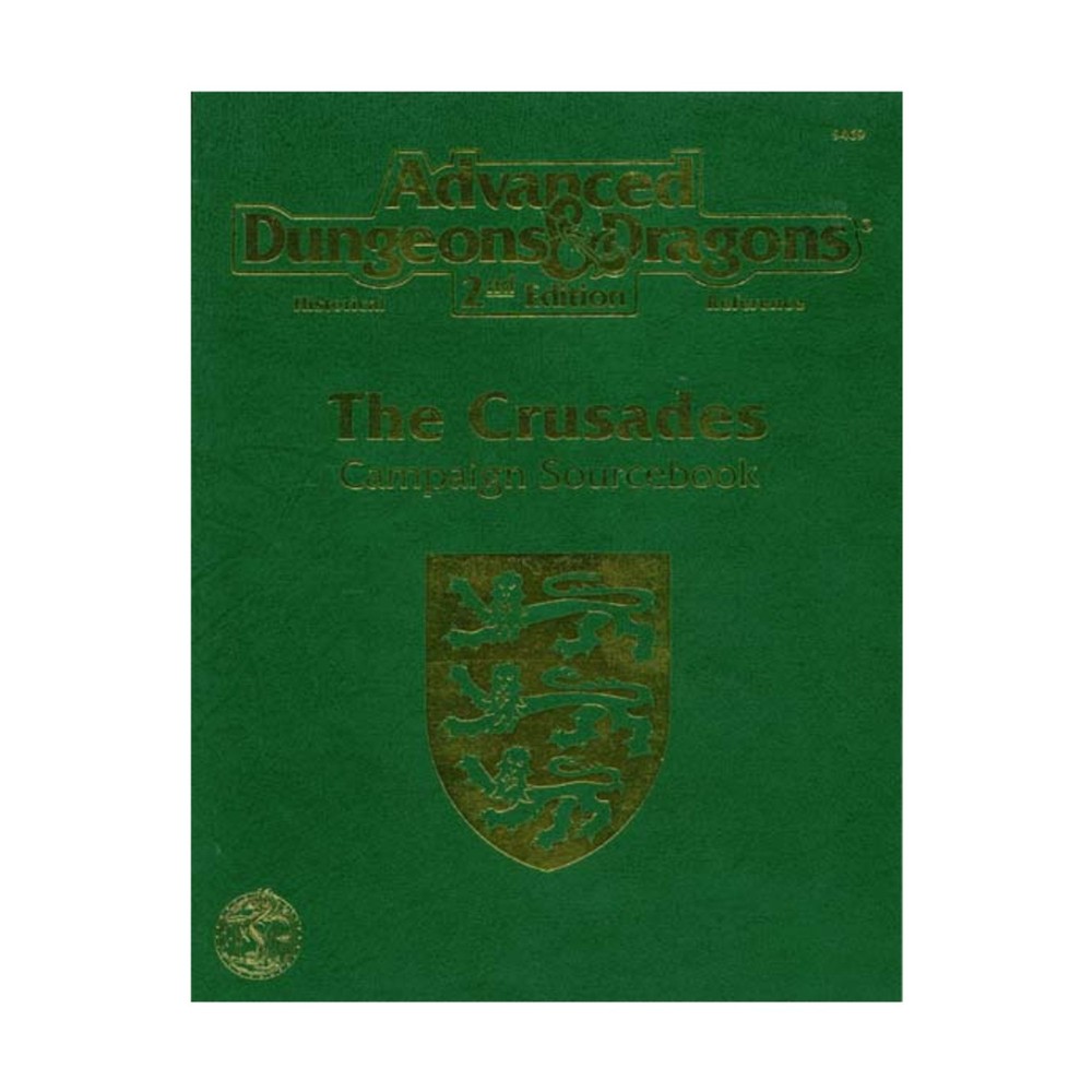 TSR AD&D 2nd Ed Crusades Campaign Sourcebook VG