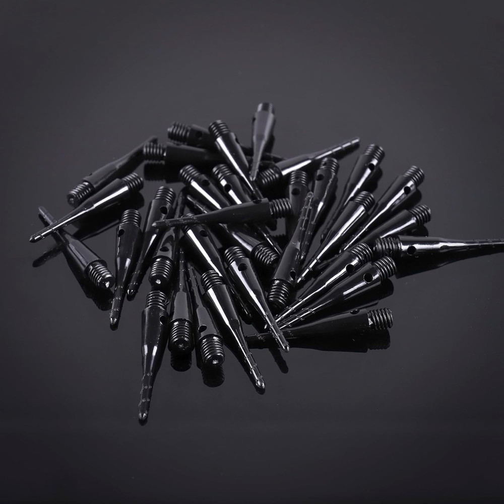 Darts Soft Tip,2Ba Thread Soft Tip Dart Point 200 Pack, Plastic Tip Dart Points,