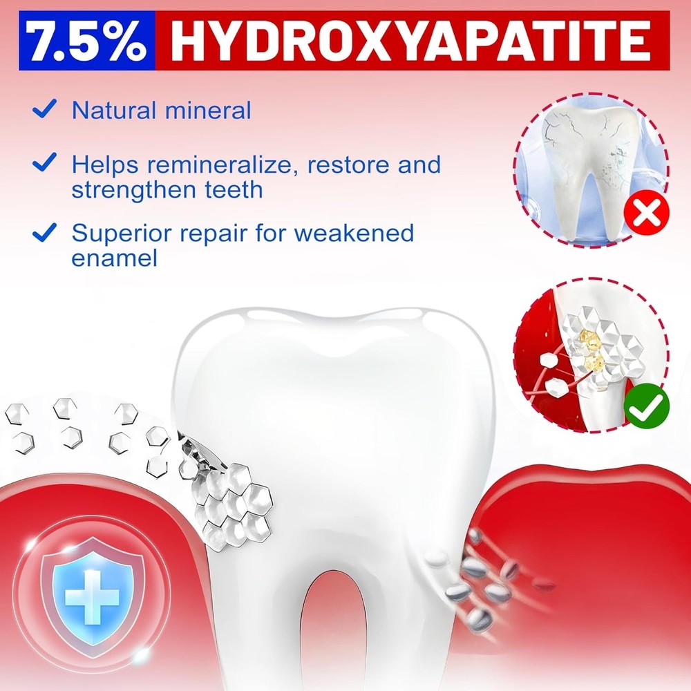 SP-8 Hydroxyapatite Probiotic Whitening Toothpaste, 8 Probiotics Plus...