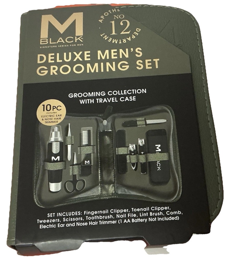 Deluxe Men’s Grooming Set 10 Pc